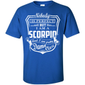 CustomCat Custom Ultra Cotton T-Shirt / Royal / Small Scorpio Tshirt & Hoodie