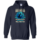 CustomCat G185 Gildan Pullover Hoodie 8 oz. / Navy / Medium Always Be Nice To a Mermaid
