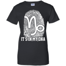 CustomCat Ladies Custom 100% Cotton T-Shirt / Black / X-Small Capricorn Tshirt & Hoodie