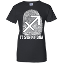 CustomCat Ladies Custom 100% Cotton T-Shirt / Black / X-Small Sagittarius Tshirt & Hoodie