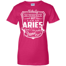 CustomCat Ladies Custom 100% Cotton T-Shirt / Heliconia / X-Small Aries Tshirt & Hoodie