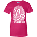 CustomCat Ladies Custom 100% Cotton T-Shirt / Heliconia / X-Small Capricorn Tshirt & Hoodie