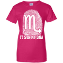 CustomCat Ladies Custom 100% Cotton T-Shirt / Heliconia / X-Small Scorpio Tshirt & Hoodie