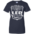 CustomCat Ladies Custom 100% Cotton T-Shirt / Navy / X-Small Leo Tshirt & Hoodie