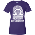 CustomCat Ladies Custom 100% Cotton T-Shirt / Purple / X-Small Libra Tshirt & Hoodie