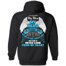 CustomCat Pullover Hoodie 8 oz / Black / Small My Mom - My Hero - My Guardian Angel Tshirt
