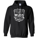 CustomCat Pullover Hoodie 8 oz / Black / Small Pisces Tshirt & Hoodie