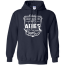 CustomCat Pullover Hoodie 8 oz / Navy / Small Aries Tshirt & Hoodie