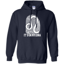 CustomCat Pullover Hoodie 8 oz / Navy / Small Leo Tshirt & Hoodie