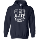 CustomCat Pullover Hoodie 8 oz / Navy / Small Leo Tshirt & Hoodie