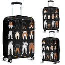 Cute Dog Butt Luggage Cover interestprint