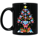 Cute Elephant Shaped as Christmas Tree Mug 11 Oz - 15 Oz CustomCat