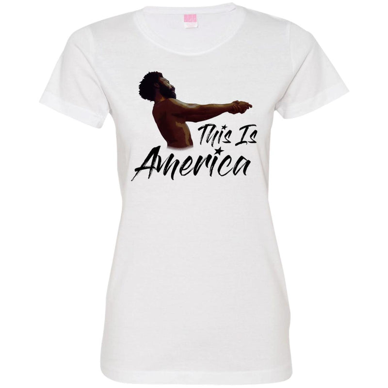 Cute This Is America T-shirts CustomCat