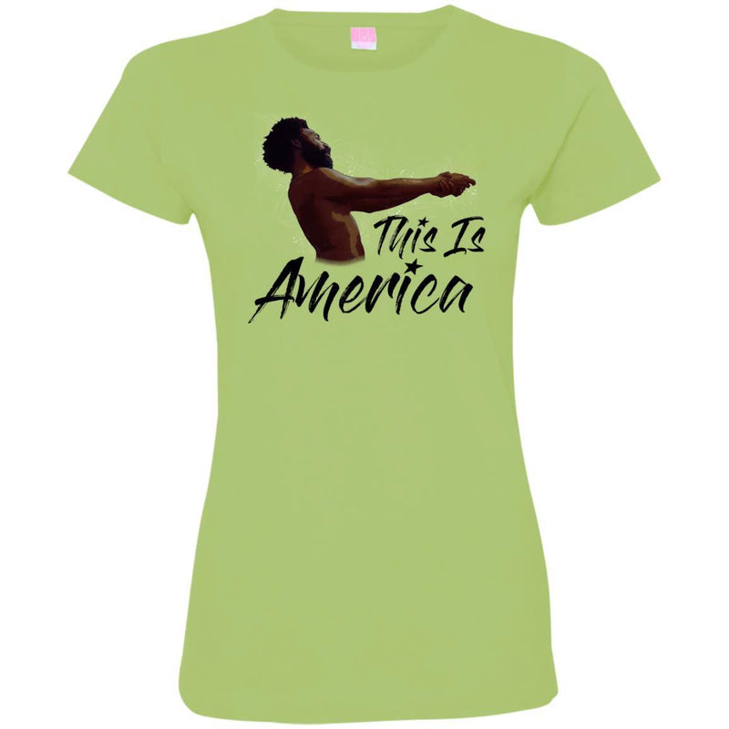 Cute This Is America T-shirts CustomCat