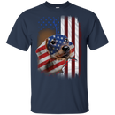 Dachshund American Flag - Independence Day T-shirt Dog T-shirt CustomCat
