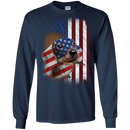 Dachshund American Flag - Independence Day T-shirt Dog T-shirt CustomCat