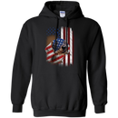 Dachshund American Flag - Independence Day T-shirt Dog T-shirt CustomCat