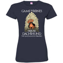 Dachshund T-Shirt Game Of Bones House Dachshund The Mailman Is Coming Funny Gift Lover Dog Tee Shirt CustomCat