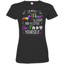 Dachshund T Shirt I'm Mostly Peace And Light And A Little Go Yourself Funny Gift Lover Dog Tee Shirt CustomCat