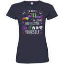 Dachshund T Shirt I'm Mostly Peace And Light And A Little Go Yourself Funny Gift Lover Dog Tee Shirt CustomCat
