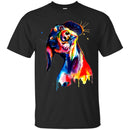 Dachshund Watercolor Funny Gift Lover Dog Tee Shirt CustomCat