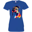 Dachshund Watercolor Funny Gift Lover Dog Tee Shirt CustomCat