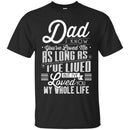 Dad I Know You've Loved Me As Long As I've Lived But I've Loved You My Whole Life T Shirts CustomCat