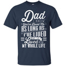 Dad I Know You've Loved Me As Long As I've Lived But I've Loved You My Whole Life T Shirts CustomCat