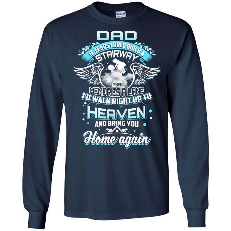 Dad In Heaven T-shirt CustomCat