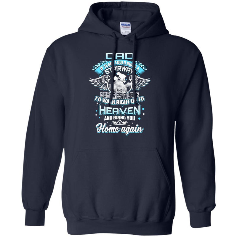 Dad In Heaven T-shirt CustomCat