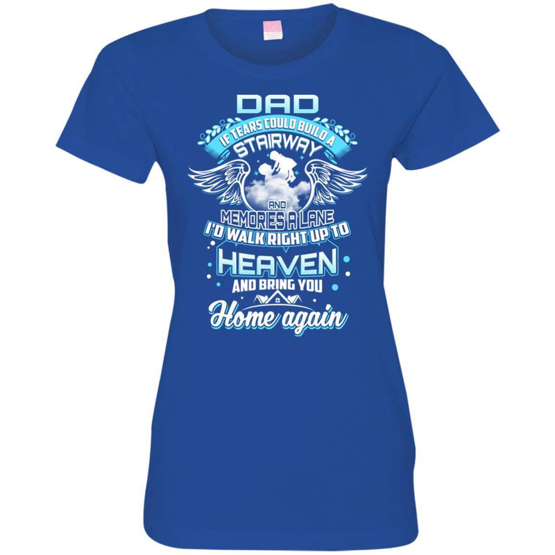 Dad In Heaven T-shirt CustomCat