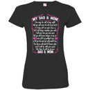 DAD & MOM You May Be Out Of My Sight T-shirts CustomCat