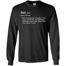 Dad Noun ATM Garbage Man Chauffeur Cook Coach Handyman Groundskeeper Friend T Shirts CustomCat