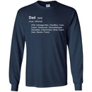Dad Noun ATM Garbage Man Chauffeur Cook Coach Handyman Groundskeeper Friend T Shirts CustomCat