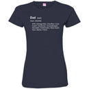 Dad Noun ATM Garbage Man Chauffeur Cook Coach Handyman Groundskeeper Friend T Shirts CustomCat