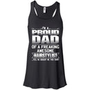 DAD Of Awesom Hairstylist He Bought Me T-shirt CustomCat