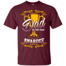 Dad of the year tshirt - Perfect gift idea for Daddy CustomCat