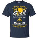Dad of the year tshirt - Perfect gift idea for Daddy CustomCat