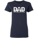 Dad The USMC Veteran - The Myth - The Legend T-Shirt CustomCat