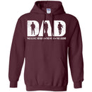 DAD The USMC Veteran The Myth The Legend Veterans T-shirts & Hoodie for Veteran's Day CustomCat