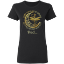 Dad Your Wings Were Ready But My Heart Was Not Guardian Angel T-shirt CustomCat