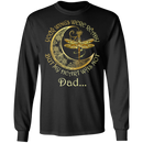 Dad Your Wings Were Ready But My Heart Was Not Guardian Angel T-shirt CustomCat