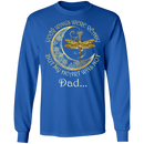 Dad Your Wings Were Ready But My Heart Was Not Guardian Angel T-shirt CustomCat