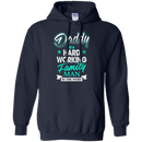Daddy Is A Hard working Family Man in one word Funny T-shirt CustomCat