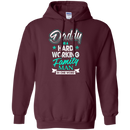 Daddy Is A Hard working Family Man in one word Funny T-shirt CustomCat