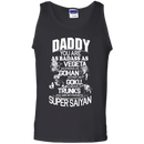 Daddy Super Saiyan T-shirts CustomCat