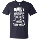 Daddy Super Saiyan T-shirts CustomCat