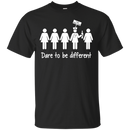 Dare To Be Different Funny Nurse Tshirts CustomCat