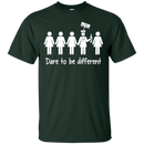 Dare To Be Different Funny Nurse Tshirts CustomCat