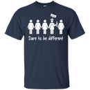 Dare To Be Different Funny Nurse Tshirts CustomCat